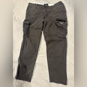 Hollister Brown Cargo Pants with Durable Fabric